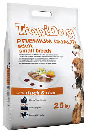 TropiDog Premium z kaczką