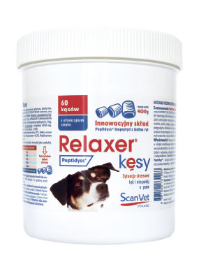 Relaxer® Kęsy – innowacyjny smakołyk dla psów
