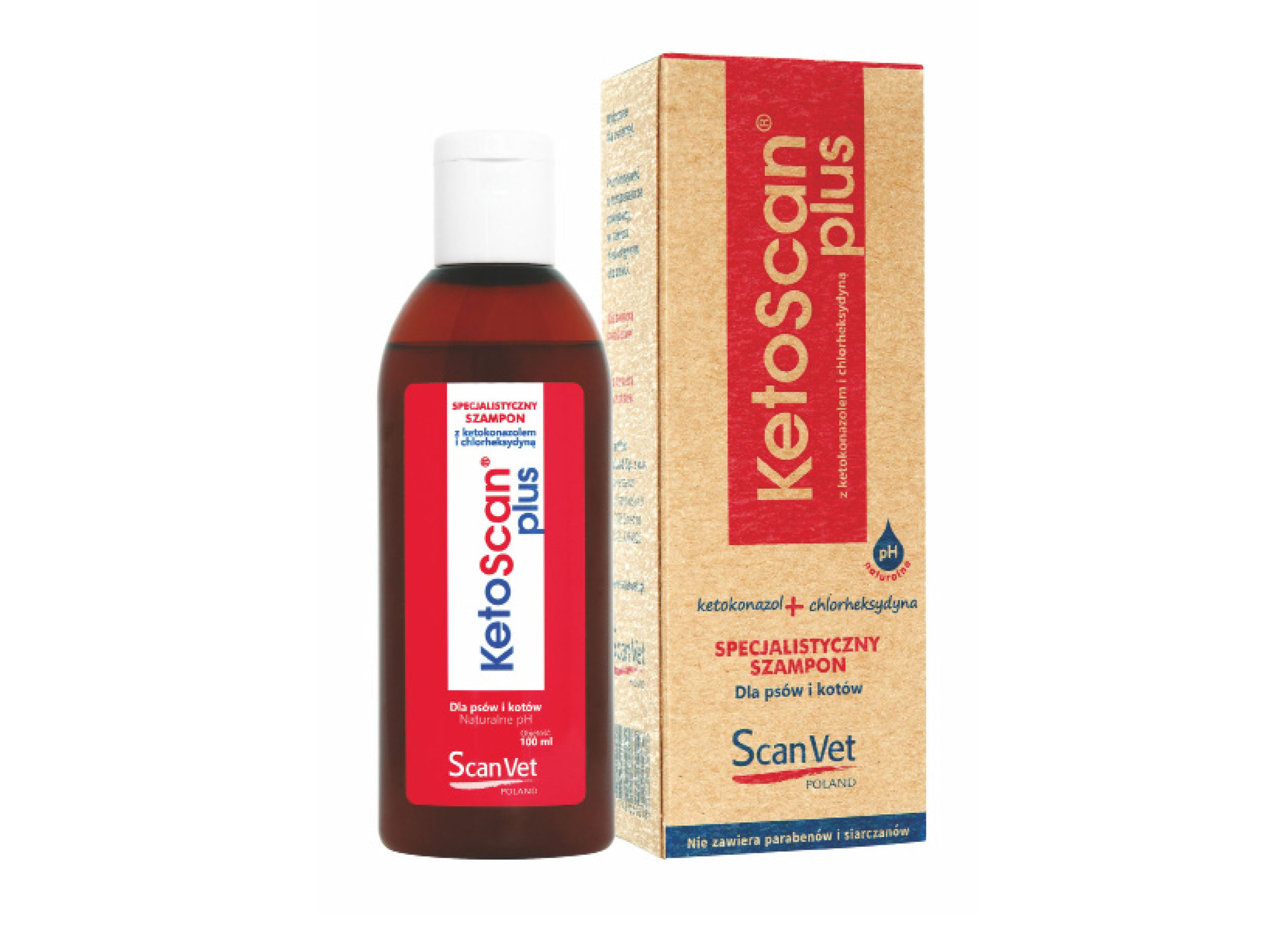 Innowacyjny szampon dermatologiczny  KetoScan PLUS
