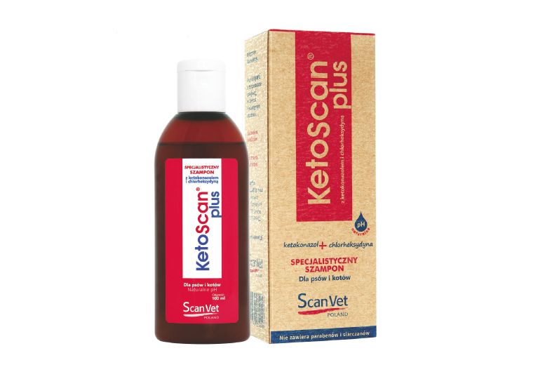 KetoScan® Plus – szampon dermatologiczny dla psów i kotów