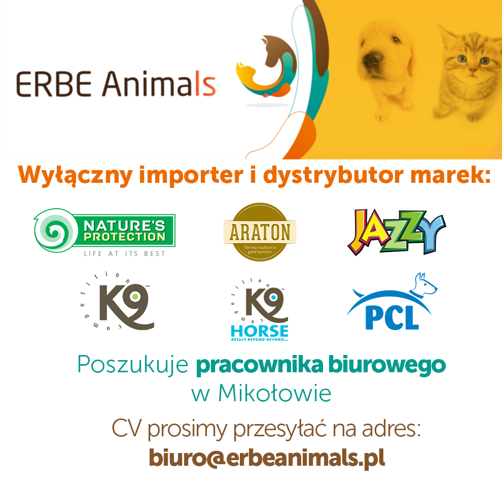 Firma ERBE Animals poszukuje pracowników!