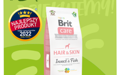 Karma Brit Care Hair & Skin Insect & Fish najlepszym produktem roku 2022!