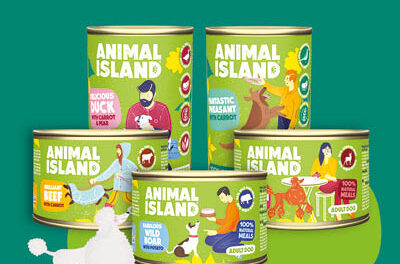 <strong>Animal Island prezentuje pyszne i aromatyczne posiłki<br>dla dorosłych Psów wszystkich ras</strong>