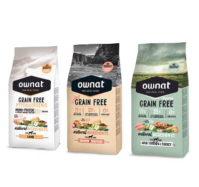 OWNAT GRAIN FREE w trzech liniach produktów – w odpowiedzi na potrzeby klienta!