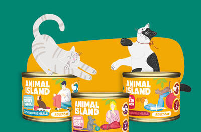 <strong>Animal Island prezentuje pyszne i aromatyczne posiłki<br>dla dorosłych Kotów wszystkich ras</strong>