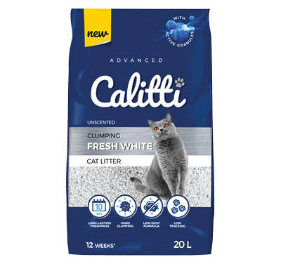 Nowość wśród żwirków! Calitti® FRESH WHITE