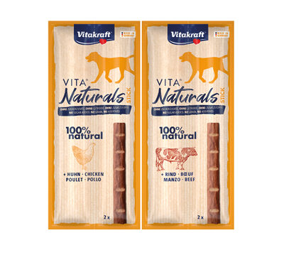 Naturalne kabanosy dla psów VITA NATURALS od Vitakraft!