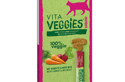 Vita Veggies® Liquid – naturalna, wegetariańska, płynna przekąska dla kotów od Vitakraft!