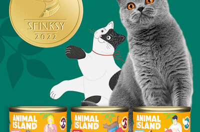 <strong>Mokre karmy dla kota Animal Island zostały nagrodzone<br>przez Kapitułę plebiscytu Sfinksy za produkt Must Have 2022</strong>