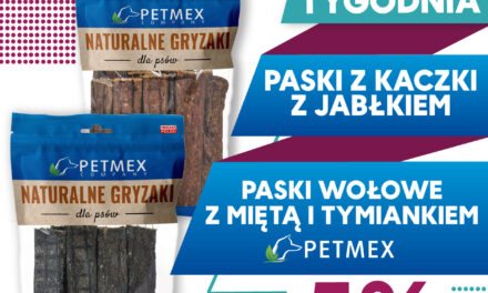 Rabat na przysmaki marki PETMEX do 8 stycznia 2023