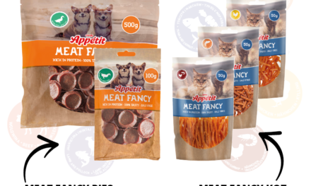 Nowe smaki przekąsek dla psów i smakołyki dla kotów w linii COMFY APPETIT MEAT FANCY!