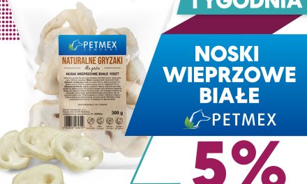 Rabat na noski wieprzowe białe marki PETMEX od B2B.hubun.pl