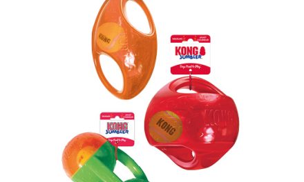<strong>KONG Jumbler – zabawki do aportowania w sam raz na wiosnę (Ball, Football, Tri) </strong>