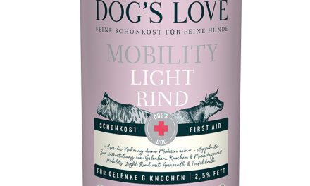 <strong>DOG’S LOVE MOBILITY LIGHT RIND – niskotłuszczowa karma z wołowiny </strong>