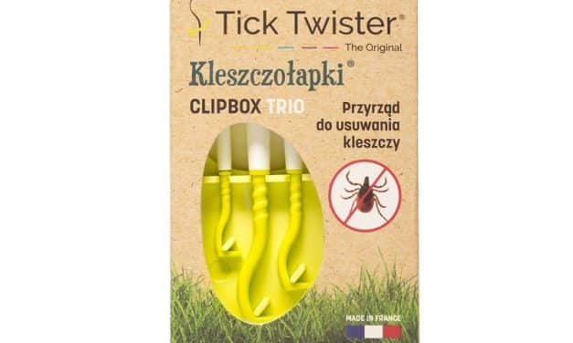Tick Twister® Kleszczołapki® ClipBox – w wersji Trio z trzema haczykami