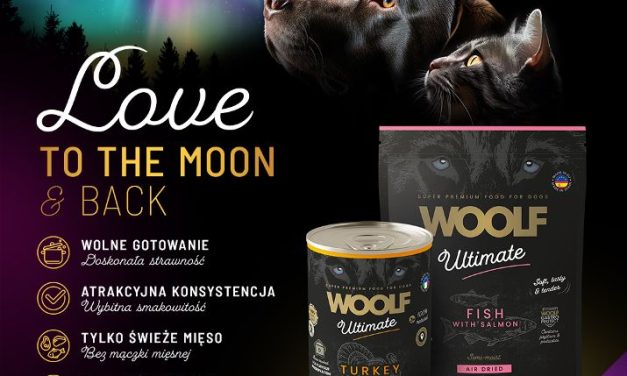 Woolf  – Love to the moon & back. Premiera wyjątkowych karm dla psów i kotów