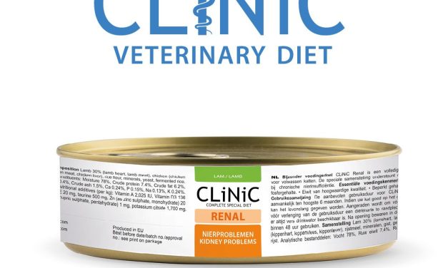 CLiNiC Veterinary Diet Cat Renal Lamb – dla kotów z problemami nerkowymi