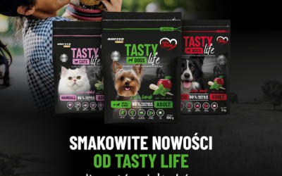 Smakowite nowości od TASTY life dla psów i kotów