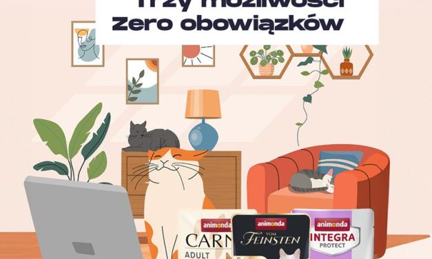 ANIMONDA reprezentowana w Polsce przez Badis sp. z o.o. rozpoczyna kampanię reklamową wspierającą sprzedaż jednorazowych saszetek dla kotów