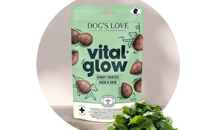DOG’S LOVE VITAL+ GLOW Smart Snacks Hair Skin – przysmaki funkcjonalne wspierające zdrową skórę i lśniącą sierść