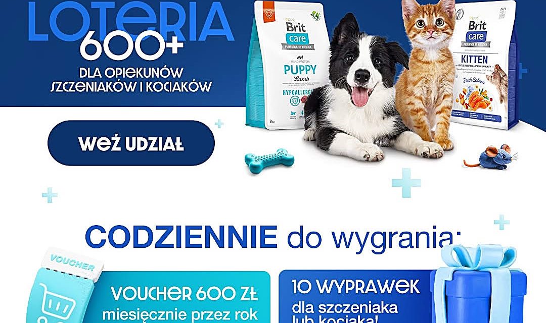 Weź udział w loterii #britrozdaje600+