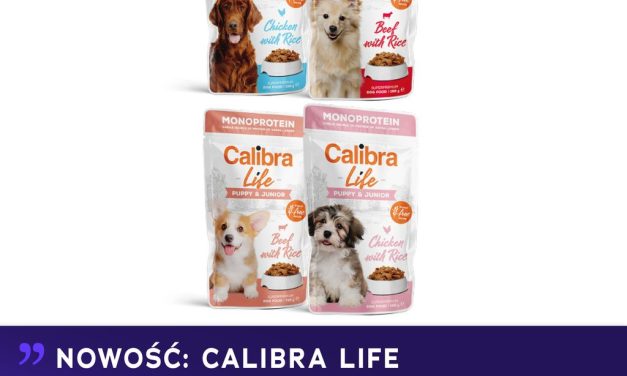 CALIBRA DOG LIFE – monobiałkowa karma w saszetkach dla psów