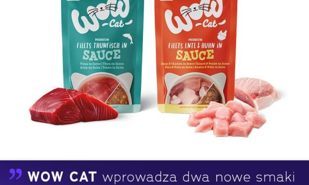 WOW CAT rozszerza linię filetów w sosie o dwa nowe smaki