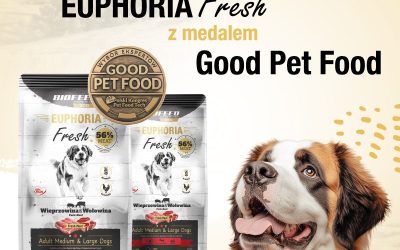 Euphoria Fresh z medalem Good Pet Food!