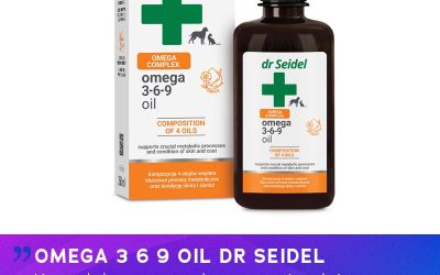 Omega 3 6 9 OIL dr Seidel – kompleksowa suplementacja skóry, sierści i odporności