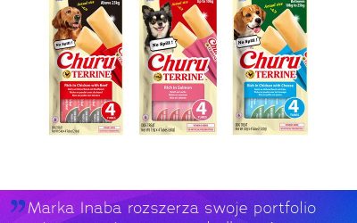 INABA Dog Churu Terrine – kultowe Churu w nowej, łatwej do przeżucia formie! Wkrótce w sprzedaży