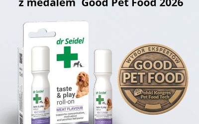 Innowacyjny smakołyk dr Seidel z nagrodą w konkursie Good Pet Food 2026