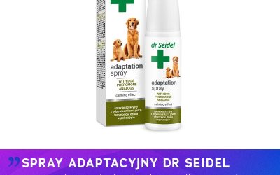 SPRAY ADAPTACYJNY DR SEIDEL – wsparcie spokojnej adaptacji szczeniąt
